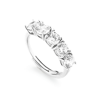 Anello Marcello Pane Donna in Argento ANES 008-5 - ANES 008-5